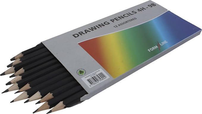 Creativ Company Drawing pencil 4H-9B 12 pcs.