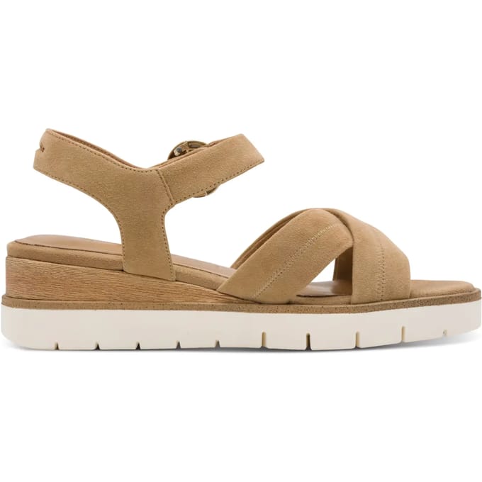 Tamaris Core Dames Sandalen - CAMEL - Maat 38