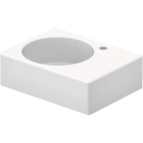 Duravital Scola universal sink 61.5 cm, basin left or right