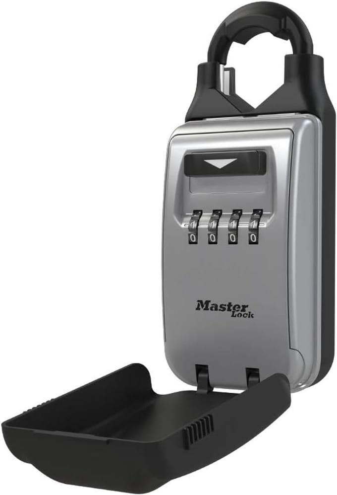 Master Lock Cijferslot met Verstelbare Beugel - Zwart