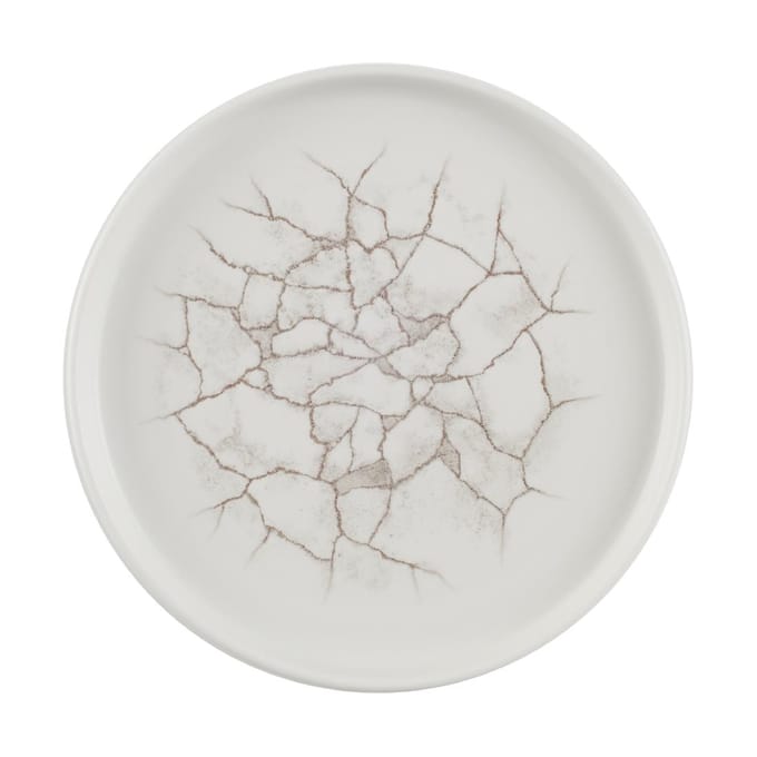 Churchill Studio Prints Kintsugi Agate Grey Borden 220mm (6 stuks)