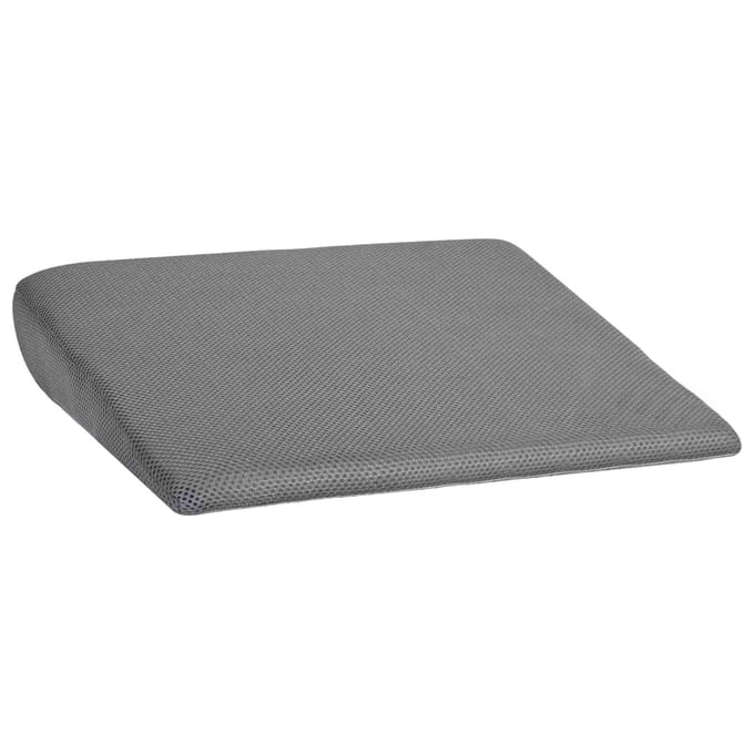 vidaXL - Zitkussen - Grijs - 39 - x - 38 - x - 8,5 - cm - PU - Schuim