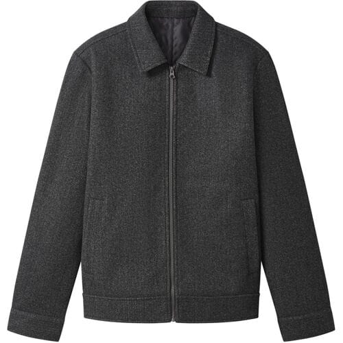esmara Men Heren jas (Donkergrijs, S)