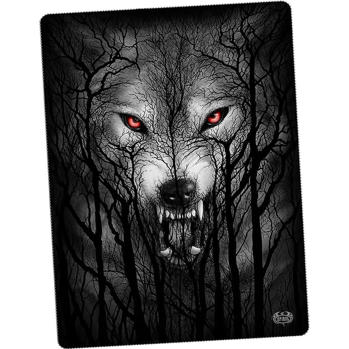 Spiral - Gothic Dekens - Forest Wolf - voor Geen - meerkleurig