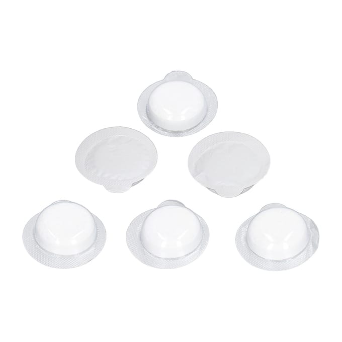 100 Stuks Reinigingstablet Sterke Verwijderingskracht Geconcentreerd Mini Auto Glas Wisser Reiniging wit