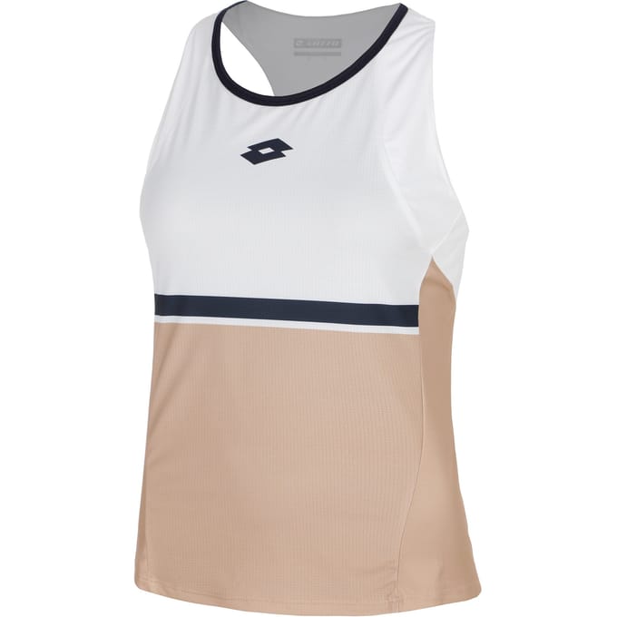 Lotto Tech V Tanktop Dames-Beige