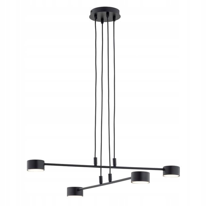 Emibig Modus 4 Hanglamp Zwart - Stijlvol en Modern