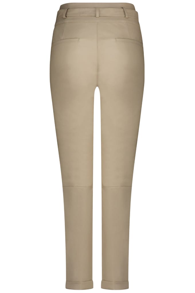 Ibana Paxton Almond White Taglia: 34 | Pantaloni di pelle Outlet | Donna | Marrone