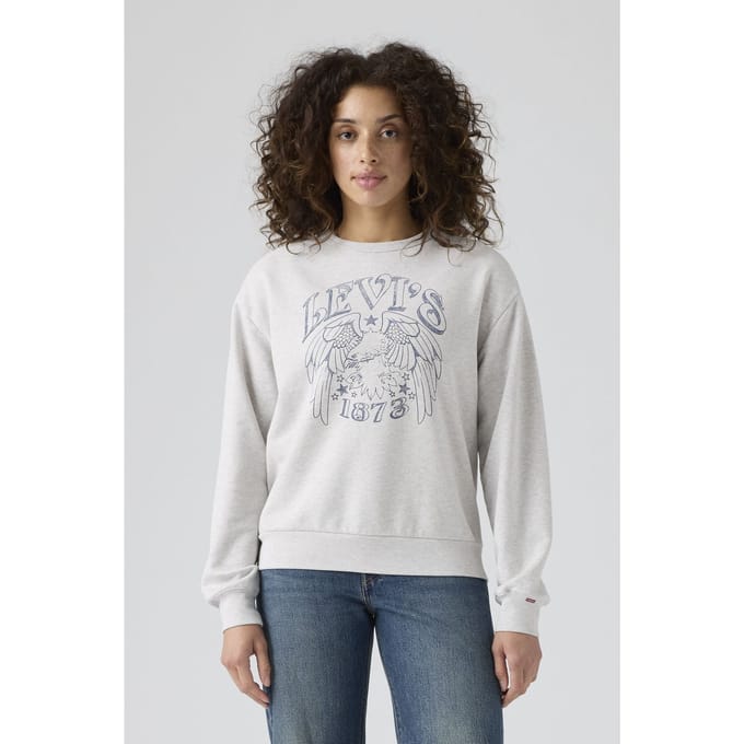 Levi's Graphic Heritage Crew Sweatshirt Taglia: S | Maglioni a maglia Outlet | Donna