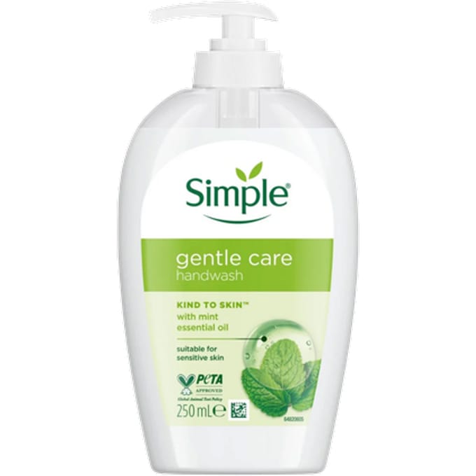 Simple Gentle Care Antibacterial Hand Wash 250 ml