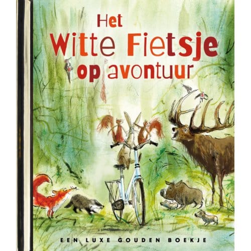 Het Witte Fietsje Op Avontuur - Gouden Boekjes - Jet Bakels