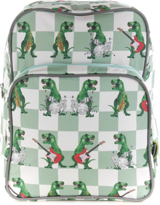 Kunstboer Rugzak Guitardino - Gitaar dino