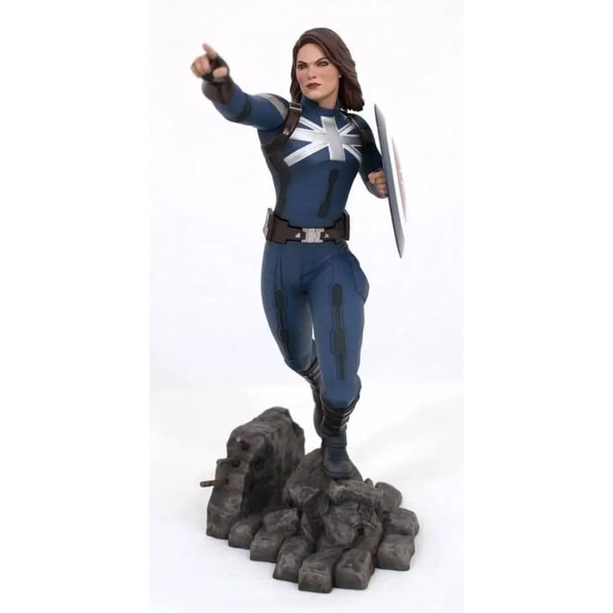Marvel tv actiefiguur galerij Diamond Select Toys What If...? Captain Carter