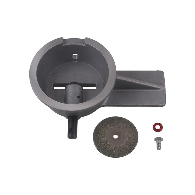 Precisiezuigerveer Eindopening Filer Tool Carbide Snijwiel Bank Monteerbaar 91089408 zilver