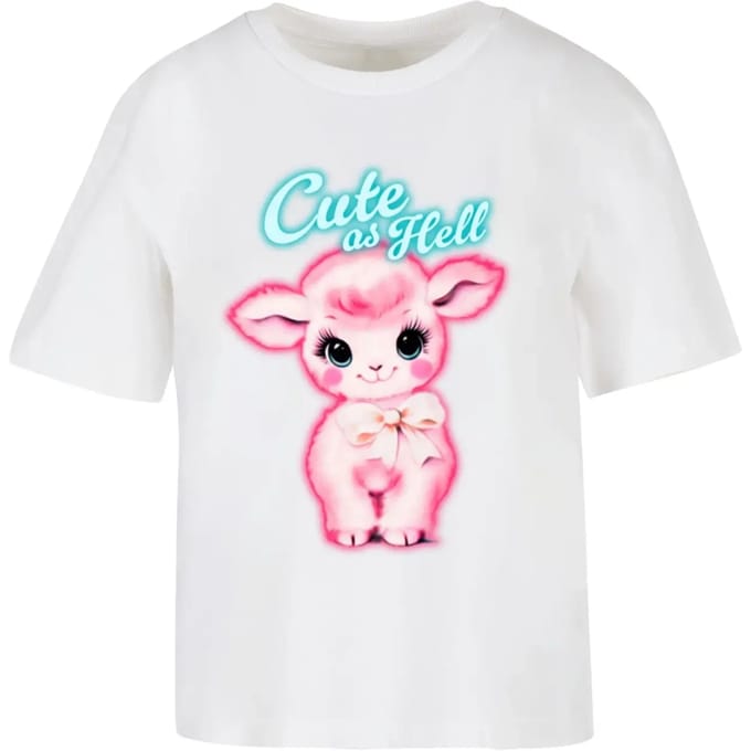 Dames-T-shirt Miss Tee Cute As Hell