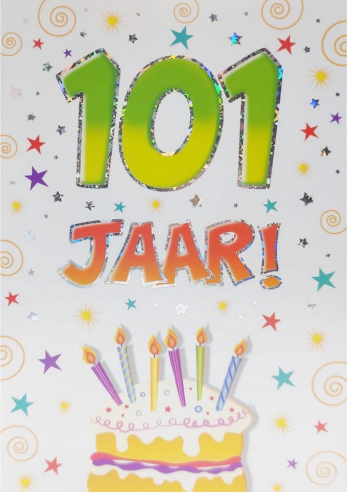 Kaart - That funny age - 101 jaar - AT1050