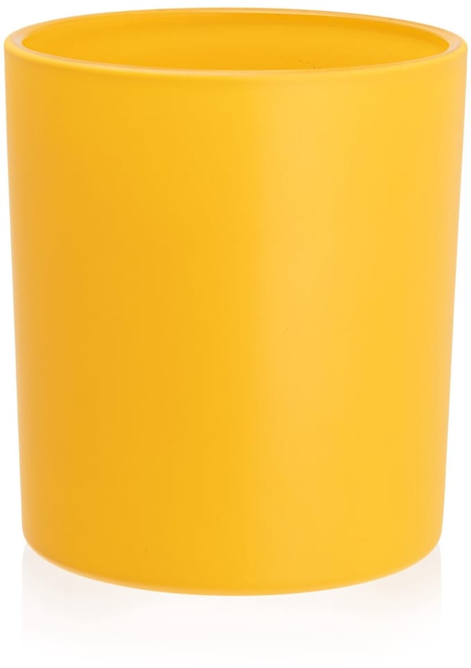 TopWosk - Glazen Kaarsenhouder - 300 ml - Geel