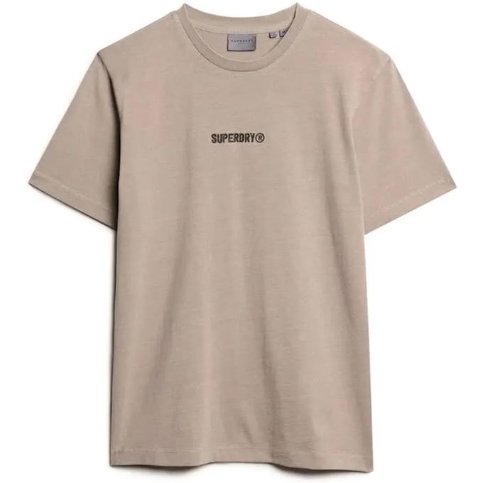 Superdry - Micro Logo Graphic T-shirt met losse pasvorm - Heren - T-shirts