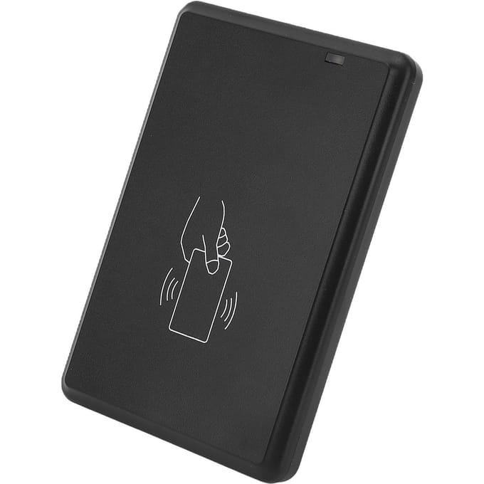 IC Kaartlezer Smart USB 13.56MHz Snel Lezen Toegangscontrolesysteem voor RFID Huisbeveiliging black