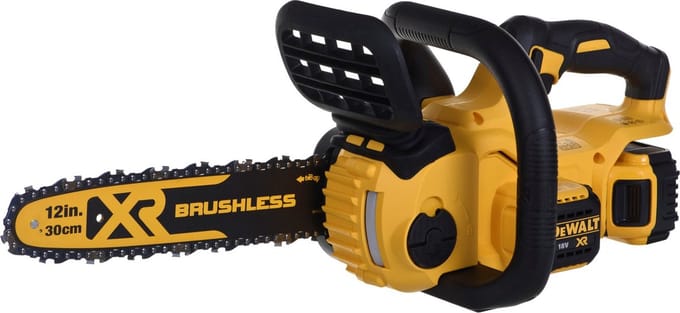 Dewalt 18V XR Brushless 30cm Chainsaw + 1 x 5Ah Batterij