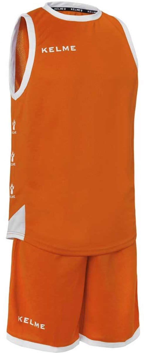Kelme Vitoria Set Zonder Mouwen Oranje XS Man