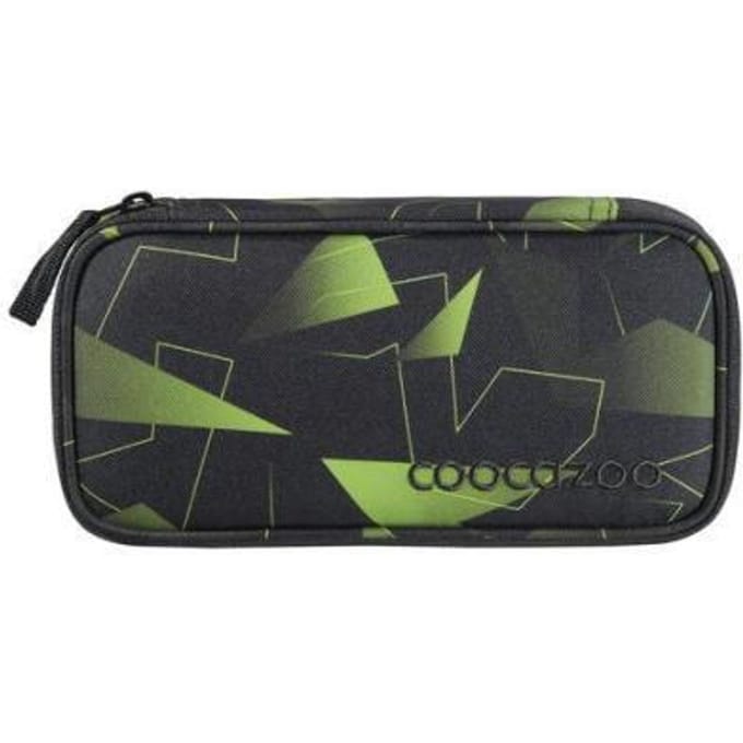 Coocazoo schooletui - Lime Flash - 24 x 6 x 11cm - zwart/groen - CC-211355