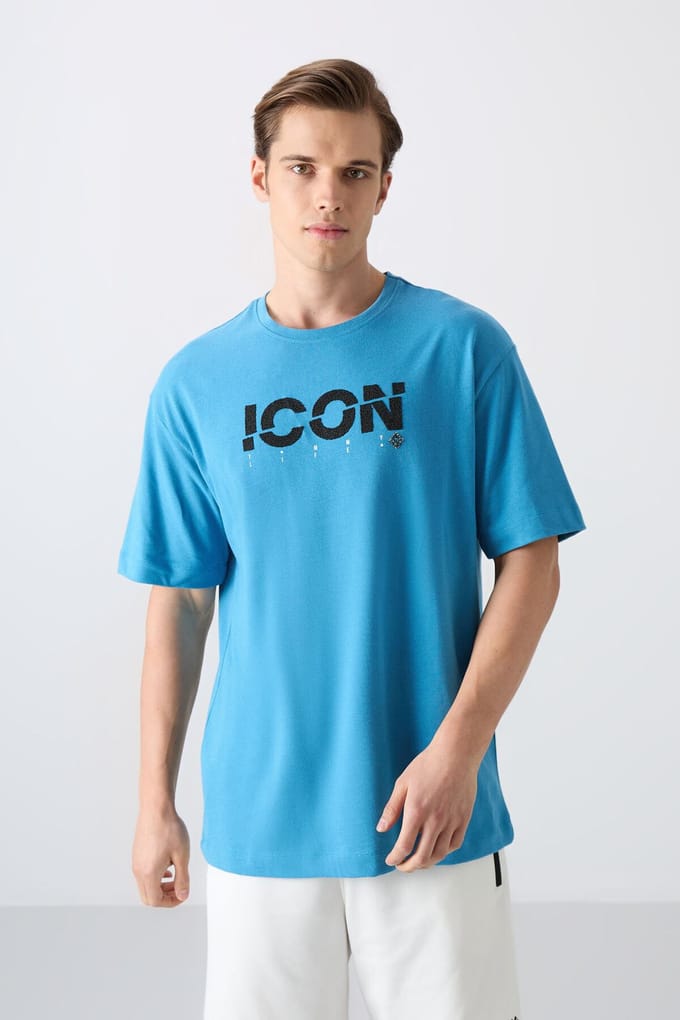 Overgrote Logo Print Crew Neck T-Shirt