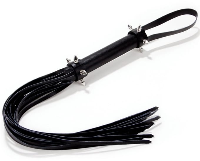 Ouch Spiked Leather Whip