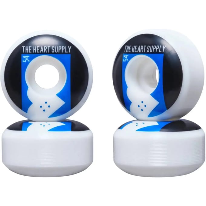 Set centrano skateboardwielen Heart Supply Clean Heart 99A (x4)