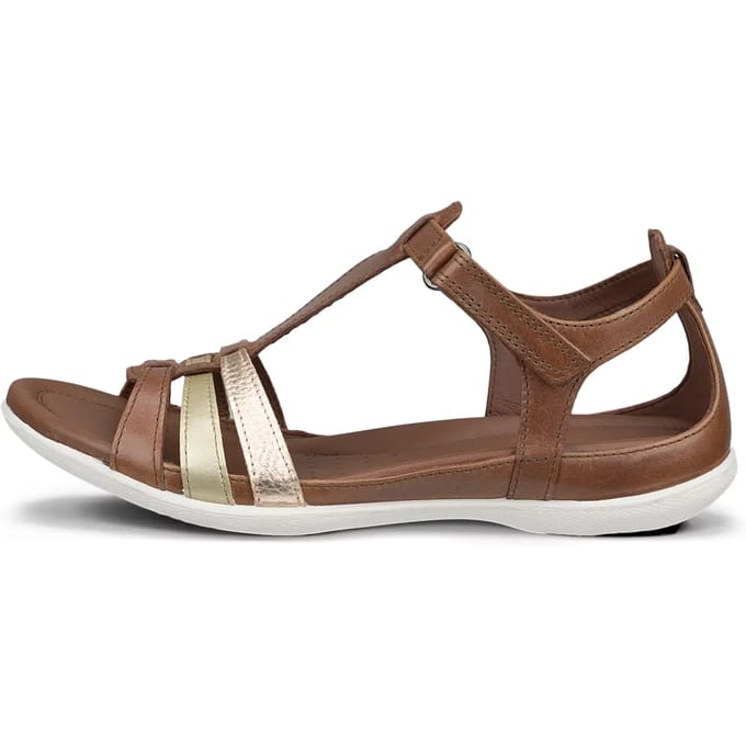 ECCO Flash dames sandaal - Cognac - Maat 38