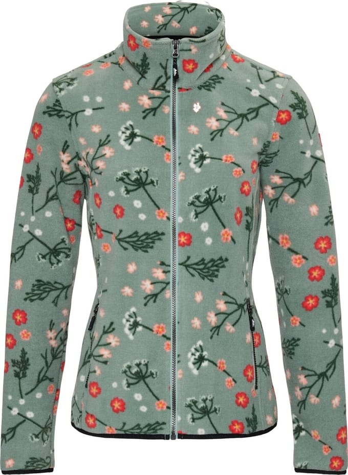 Nordberg Floor Fleece Vest - Dames - Groen Melange - Maat M