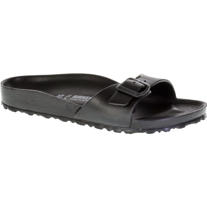 Birkenstock - 36 - Madrid Dames Slippers Small fit - Black - Maat 36