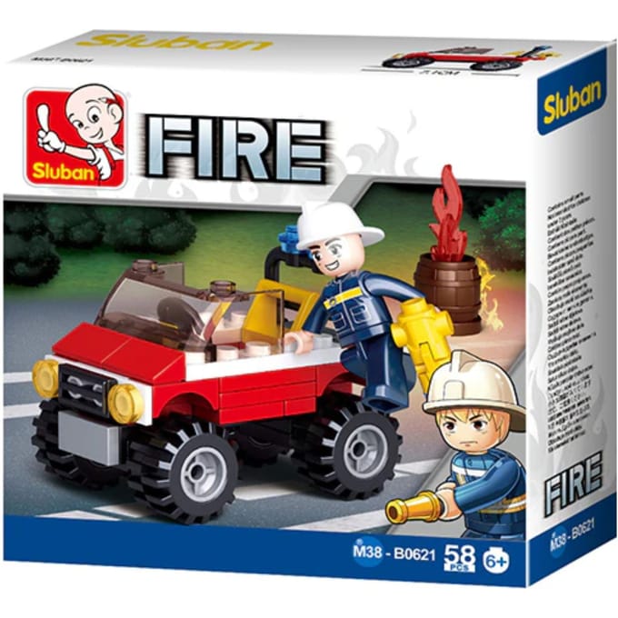 Sluban Brandweer Jeep
