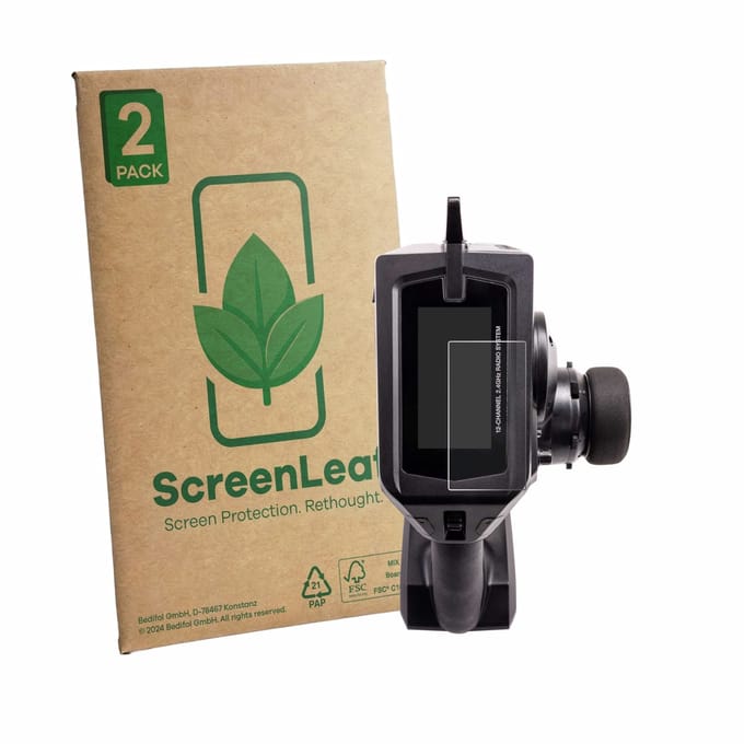 2 Stuks Screenprotector voor Spektrum DX Pro Plus - Hoogwaardige Beschermfolie transparant