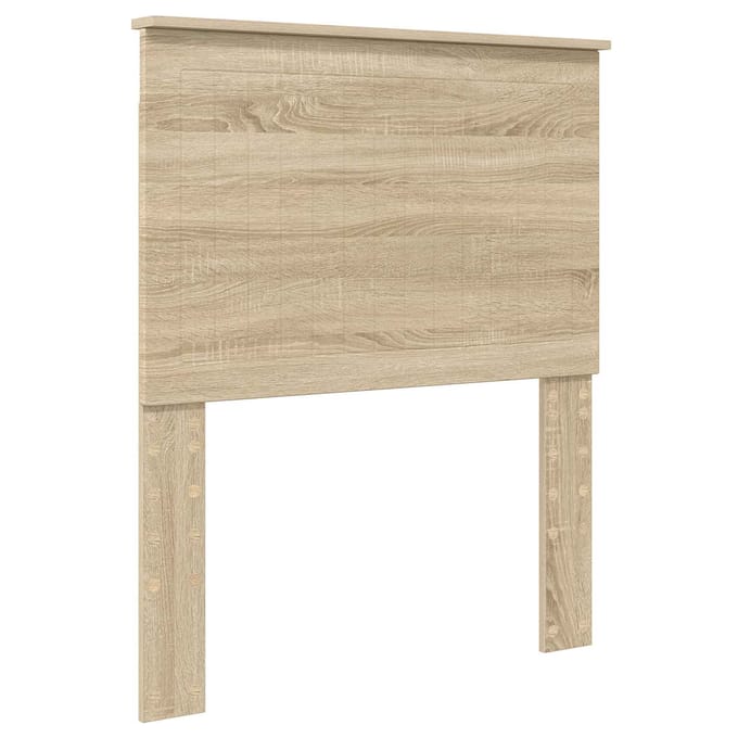 vidaXL Hoofdbord Sonoma Eiken Bewerkt hout