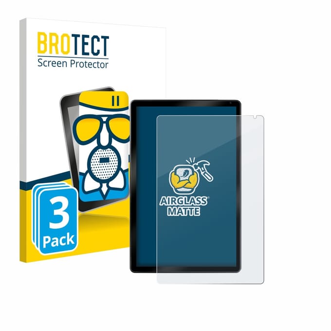 BROTECT - Screenprotector voor Yicty C108 10.1" - Folie Beschermfolie Beschermglas matte 3 Stuks