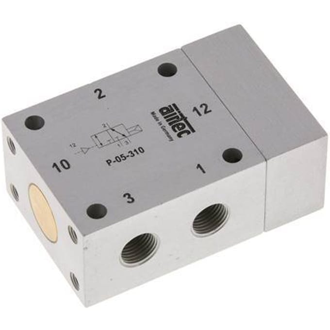 3/2 G1/8'' Luchtgestuurd Ventiel 2-10bar/28-140psi Airtec
