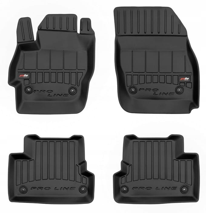 FROGUM – 3D Rubber Vloermatten voor MAZDA 3 II (2009-2013) – Set van 4 matten – TPE – Hoge rand 6 cm