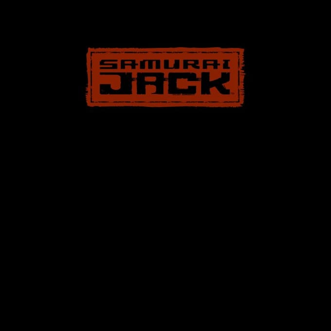 Samurai Jack Classic Logo Men's T-Shirt - Black - XL