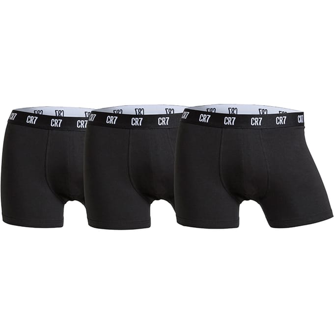 CR7 Trunk Cotton Stretch 3-Pack Main Basic Men Black