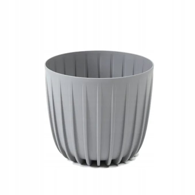 Lamela Mira Lage Pot Grijs 16,3 cm - Stijlvol & Duurzaam