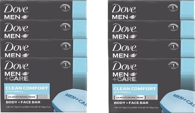 Dove Zeep - Clean Comfort - 8 x 100 Gram
