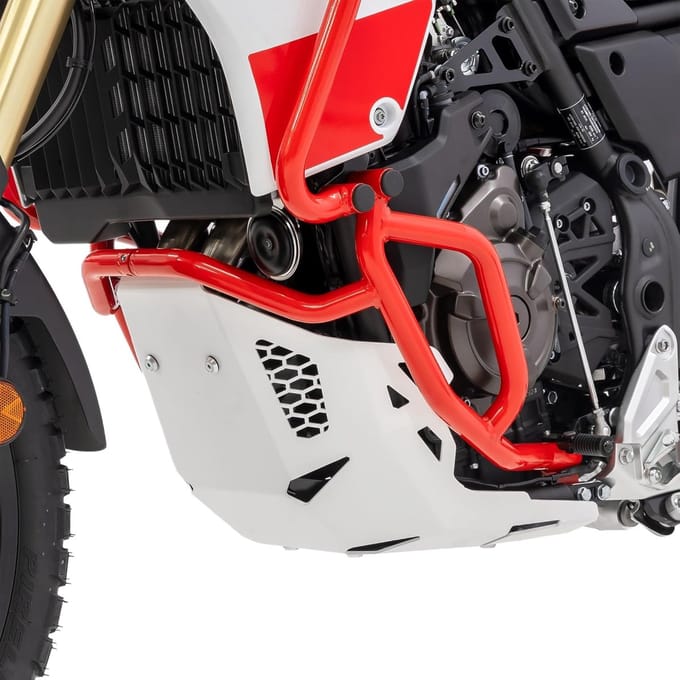 Motor Crash Bars - Valbeveiliging Frame - Motor Beschermen - Optimaal Belangrijk Component - 27 mm Buisdiameter - Rood
