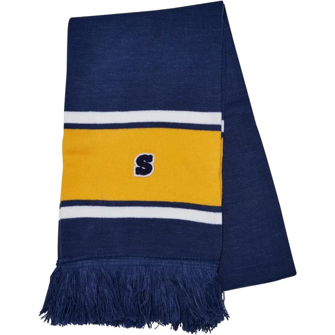 Urban Classics - College Team Sjaal - Blauw/Geel