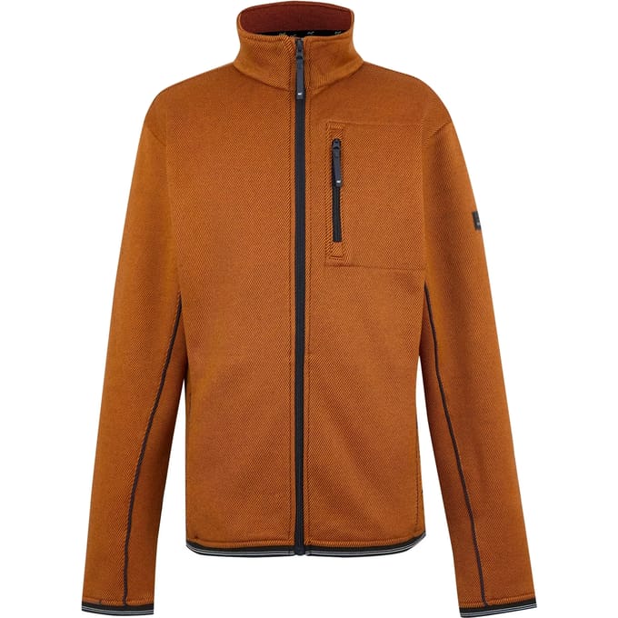 Fleece Heren Hoge Kraag Zippered Chest Pocket Orsan