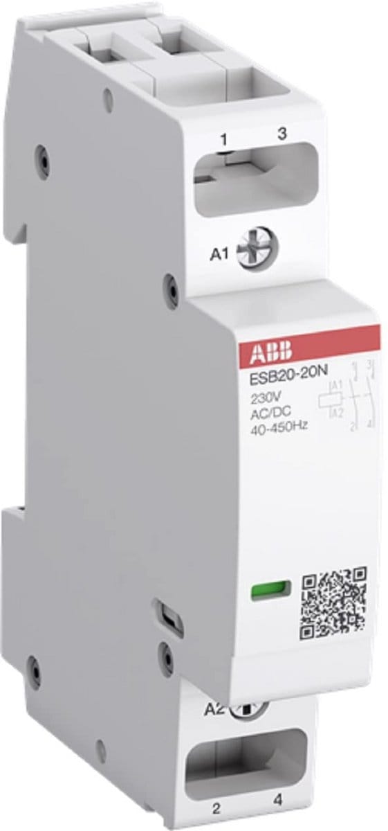 Modulaire Bescherming 2P 20A voor AC en DC - 100.000 cycli