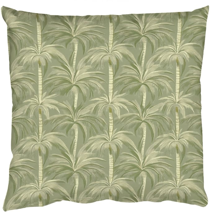 Sierkussens - Kussentjes Woonkamer - 45x45 cm - Palmwoud - Tropisch - Groen