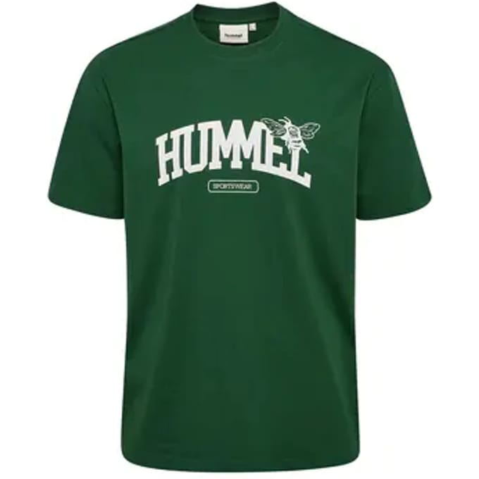 Hummel University Bee T-shirt Met Korte Mouwen Wit S