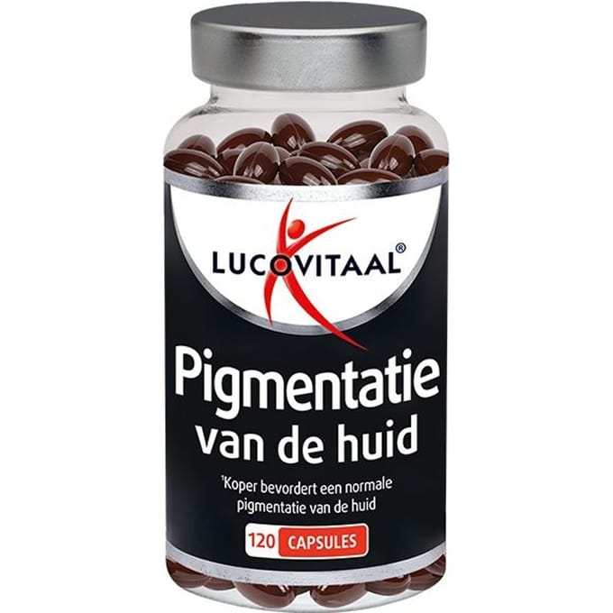 Lucovitaal Pigmentatie van de huid 120 capsules