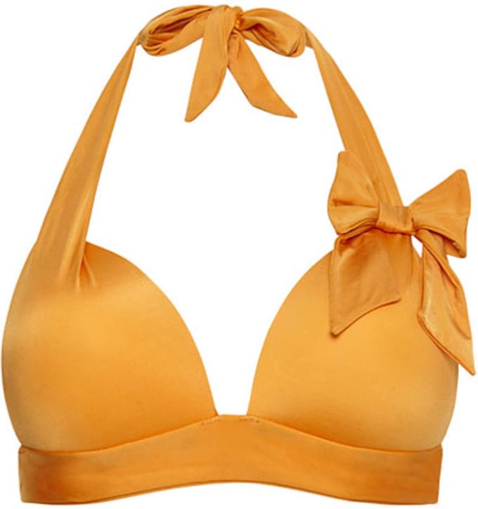 Cyell Bikinitop - Shiny Bronze - Maat 38B